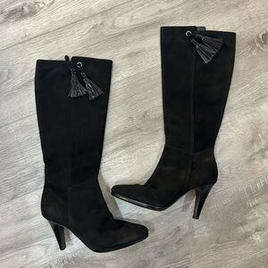 NWT Black Cole Haan Heeled Boots